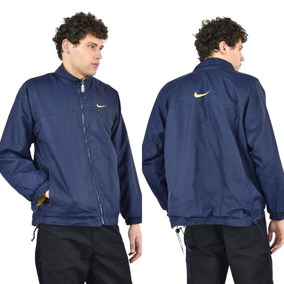 Vintage Nike Reversible Nylon Fleece Jacket 