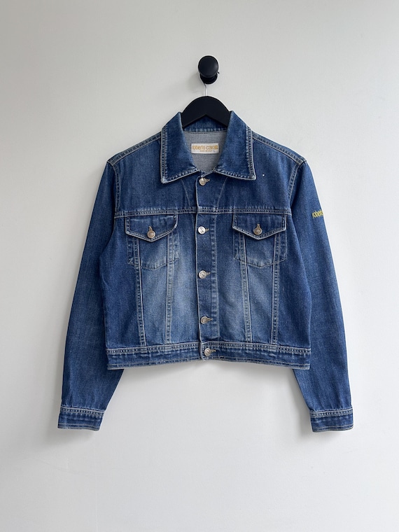 Vintage Y2K Just Cavalli Jeans Denim Jacket Women