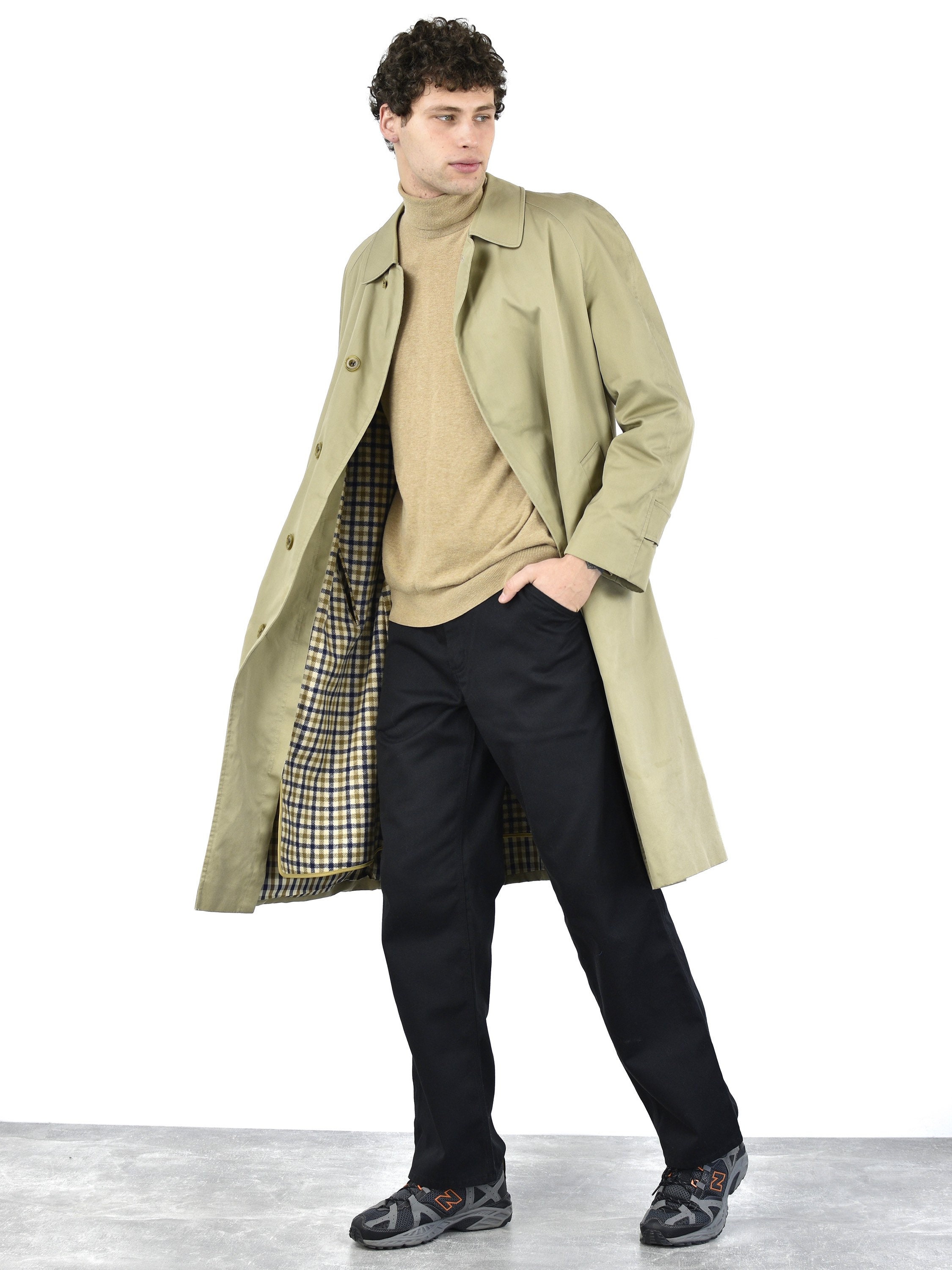 Vintage Aquascutum Trench Coat Jacket 