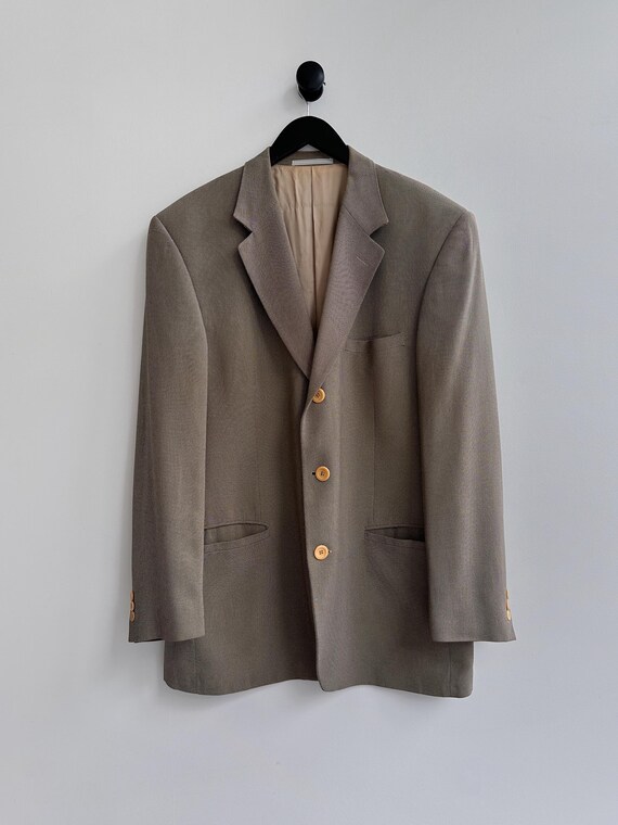 Buy Vintage Versace V2 Classic Beige Blazer Men