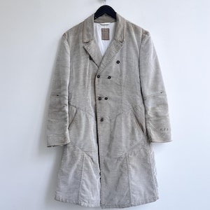 Vintage 90s Marithe Francois Girbaud Coat Jacket Gray womens size XL
