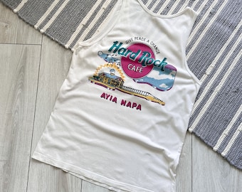 Vintage 90s Hard Rock Cafe Sleeveless Tank Top