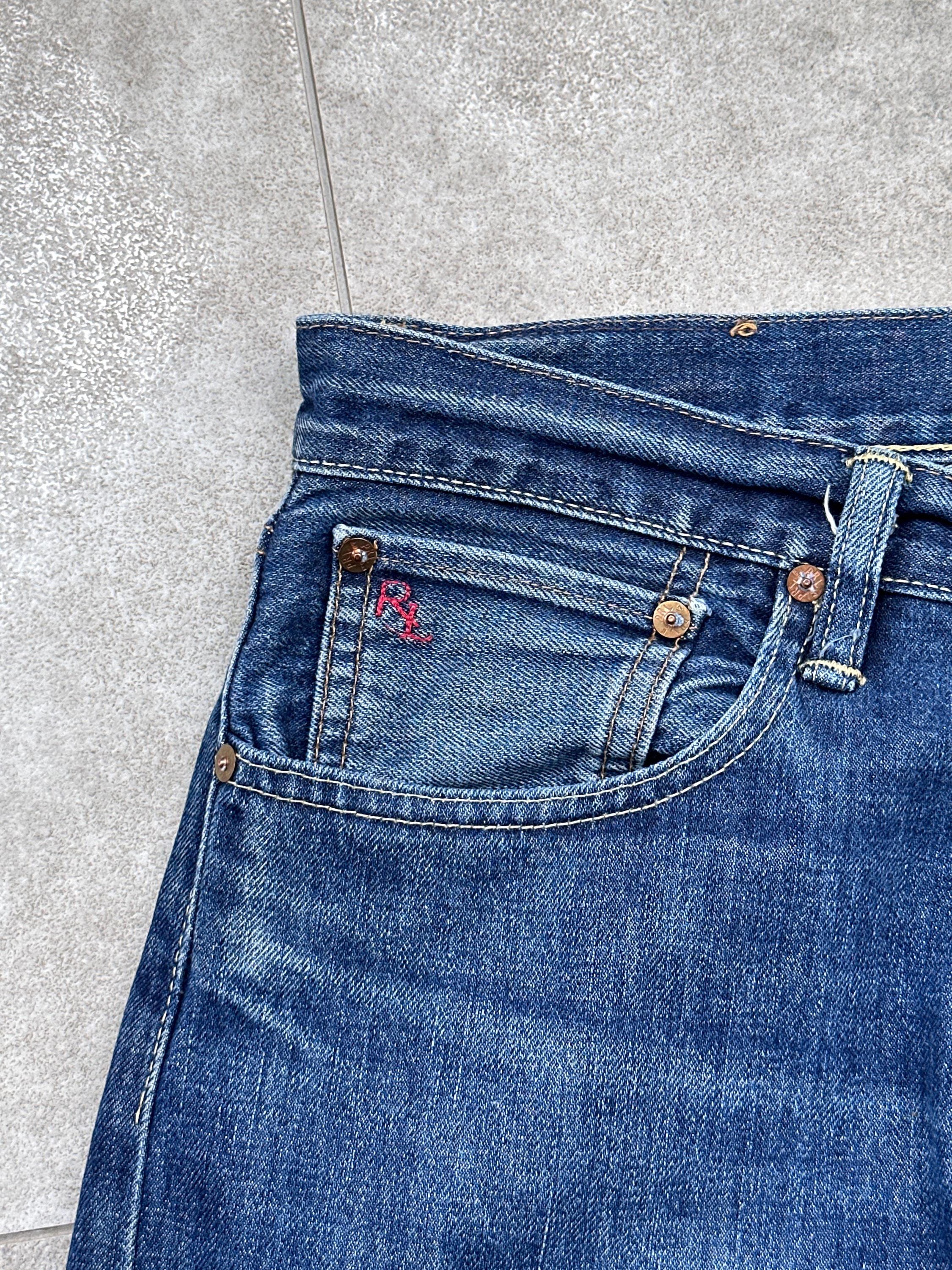 Vintage Y2k Polo Ralph Lauren Blue Denim Jeans 36x32 Mens - Etsy