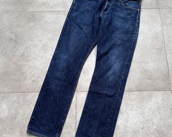 Vintage Y2k Polo Ralph Lauren Blue Denim Jeans 36x34 Mens - Etsy
