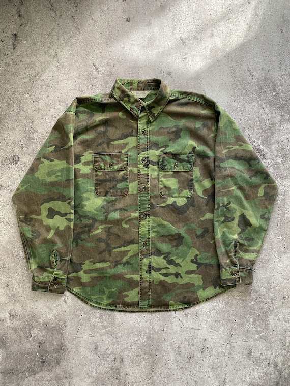 Vintage Five Brother Camo Workwear Shirt