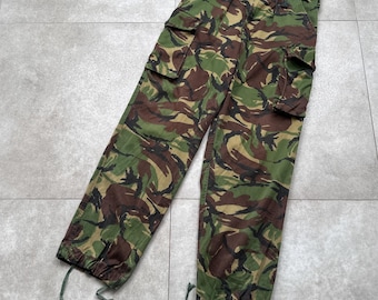Vintage jaren 90 militaire cargo leger gevechtsbroek heren multi maat S