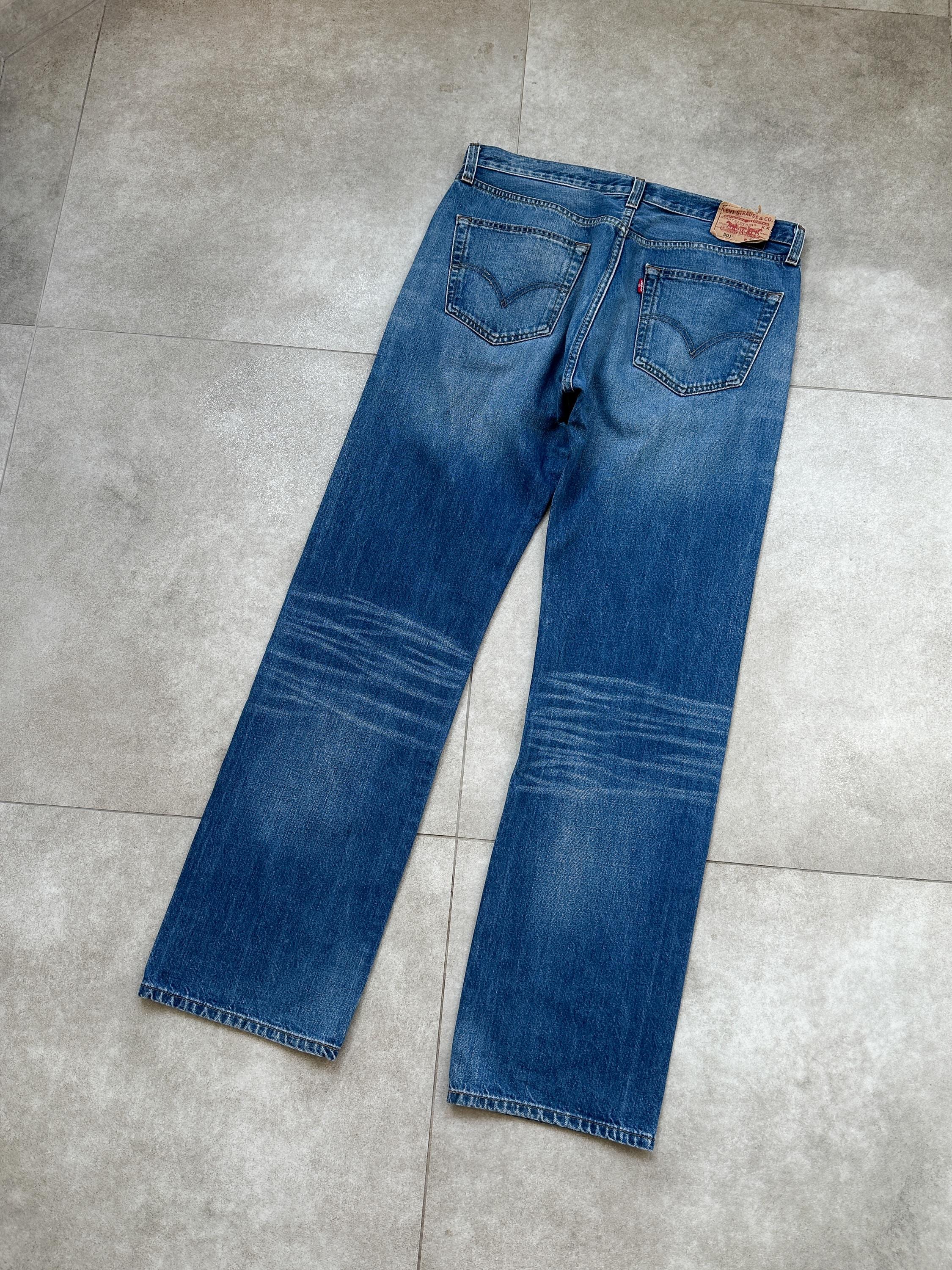 Vintage Y2k Levis 501 Blue Denim Jeans Us 36 Mens - Etsy Israel