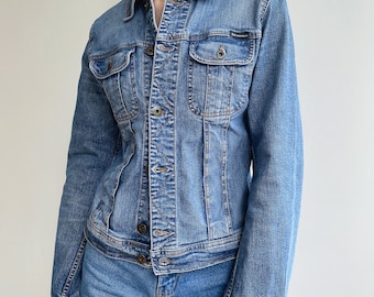 Vintage 90s Dolce Gabbana Blue Denim Jacket Jeans XS S - Etsy
