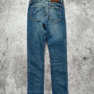 Acne Studios Skinny Blue Denim Pants Jeans 26x32 image 5