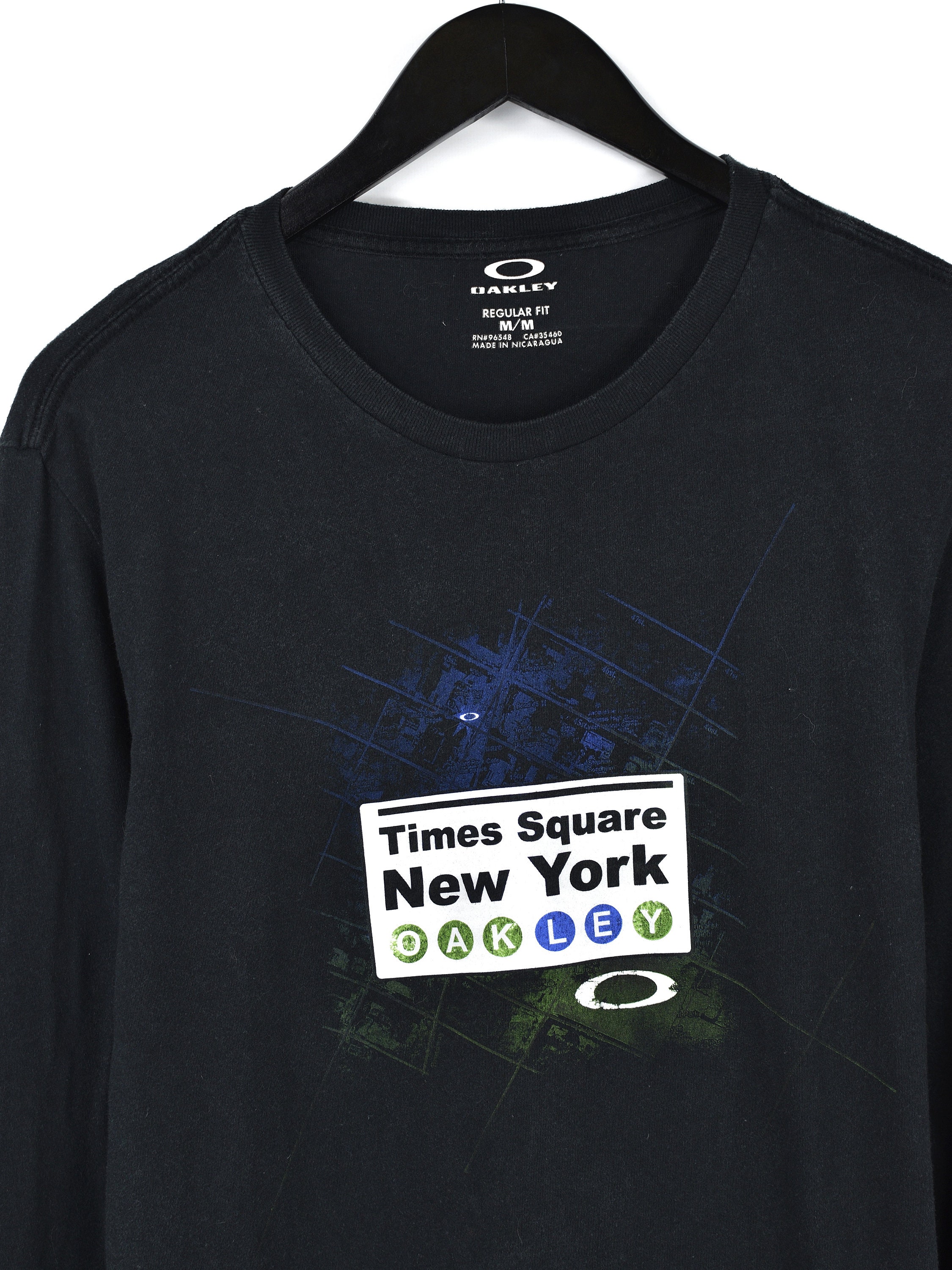 Vintage Oakley Square Longsleeve Outdoor T Shirt - Etsy