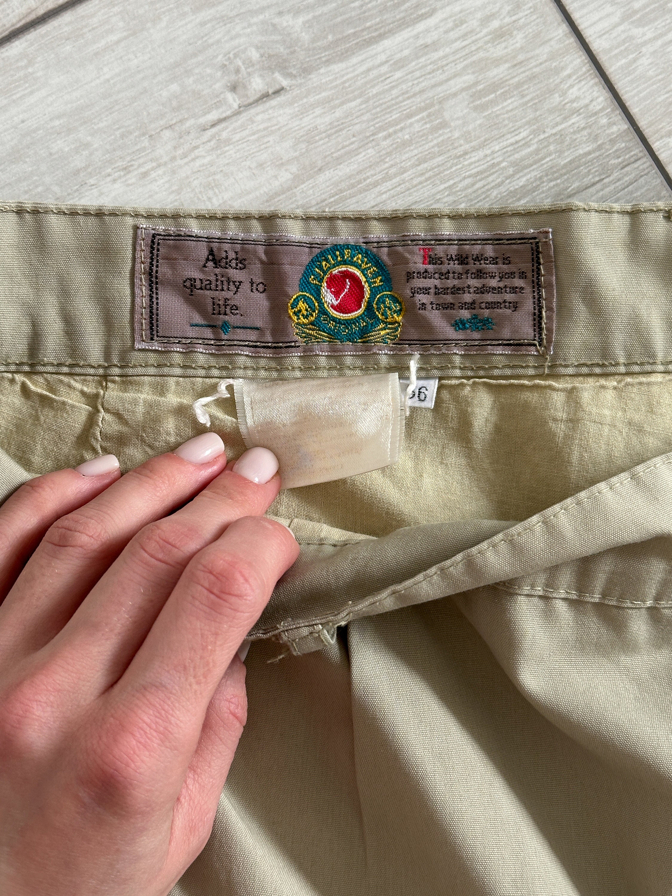 ヴィンテージ フェールラーベン カーゴ アウトドア パンツ ベージュ