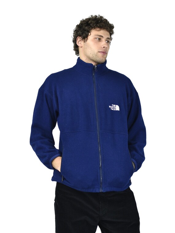 90s Vintage The North Face Polartec Fleece Hoodie… - image 3