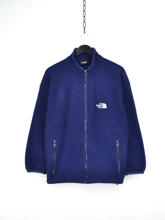 90s Vintage The North Face Polartec Fleece Hoodie… - image 5