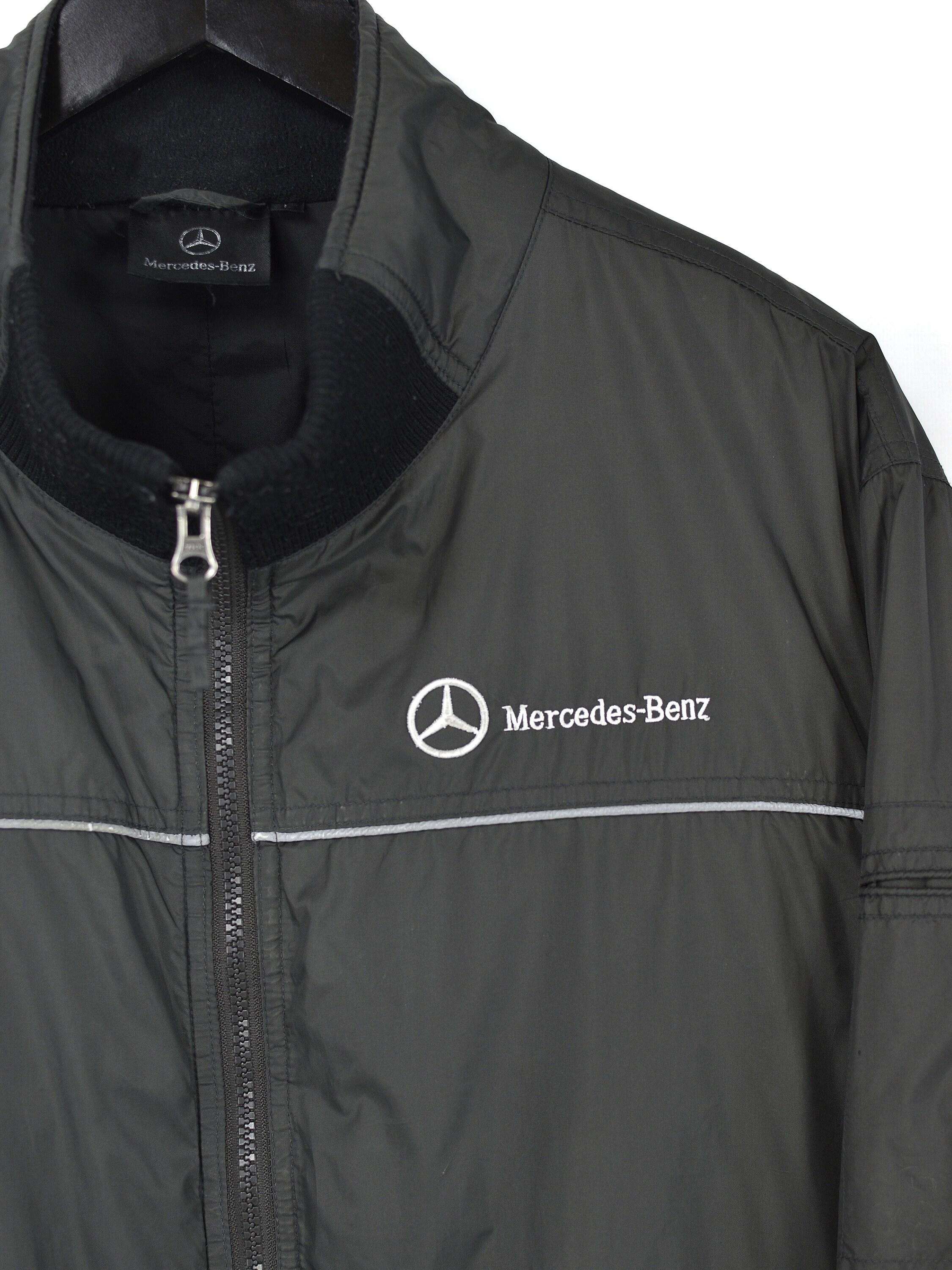 Mercedes benz top wool bomber jacket