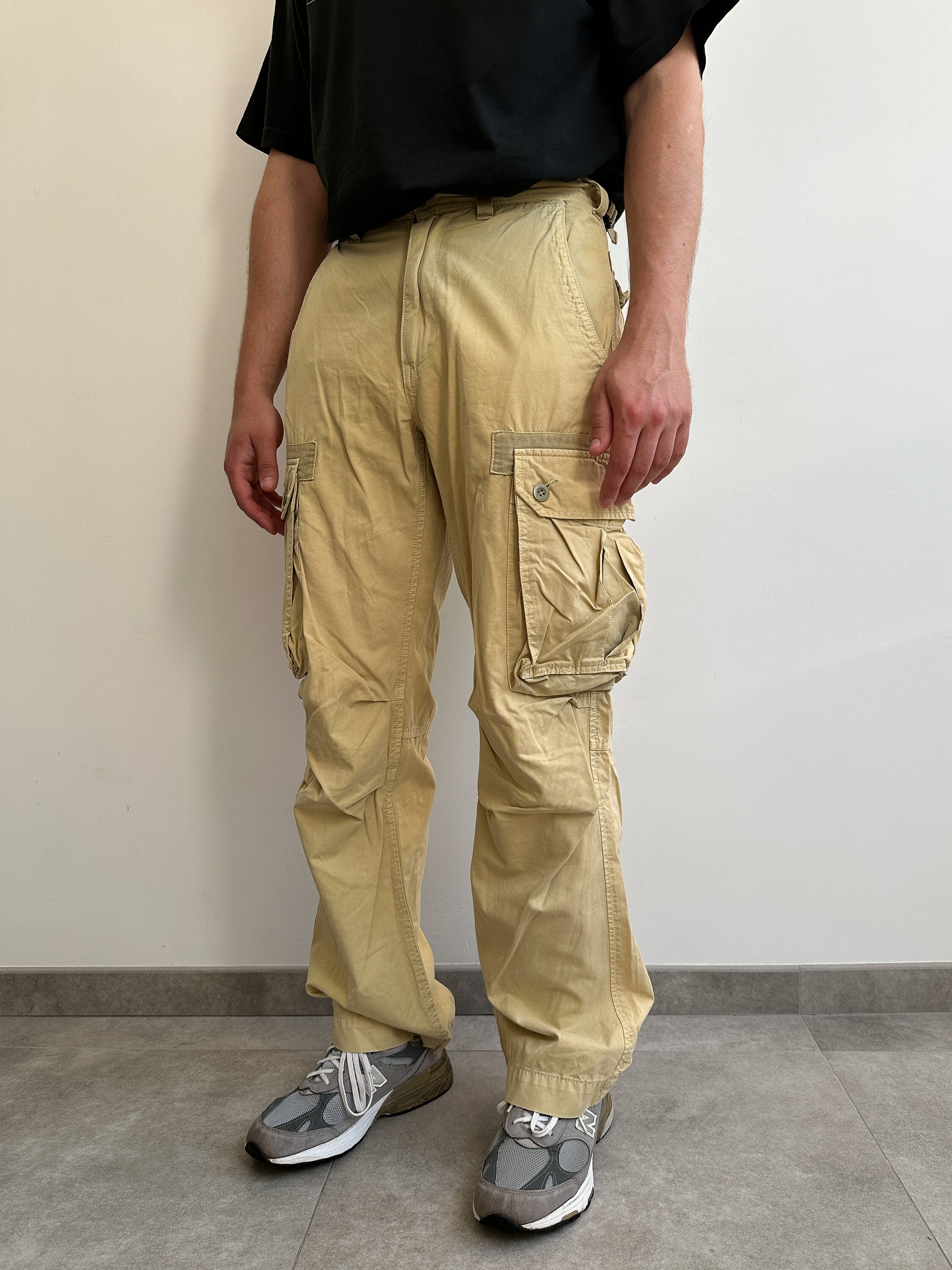 Vintage Polo Jeans Ralph Lauren Cargo Pants - Etsy Vintage Polo Jeans Ralph Lauren Cargo Pants - Etsy