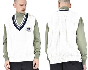 Vintage New York Yankees Sweater Jumper Vest