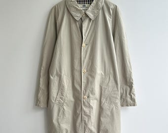 Vintage 90s Aquascutum Trench Coat Jacket