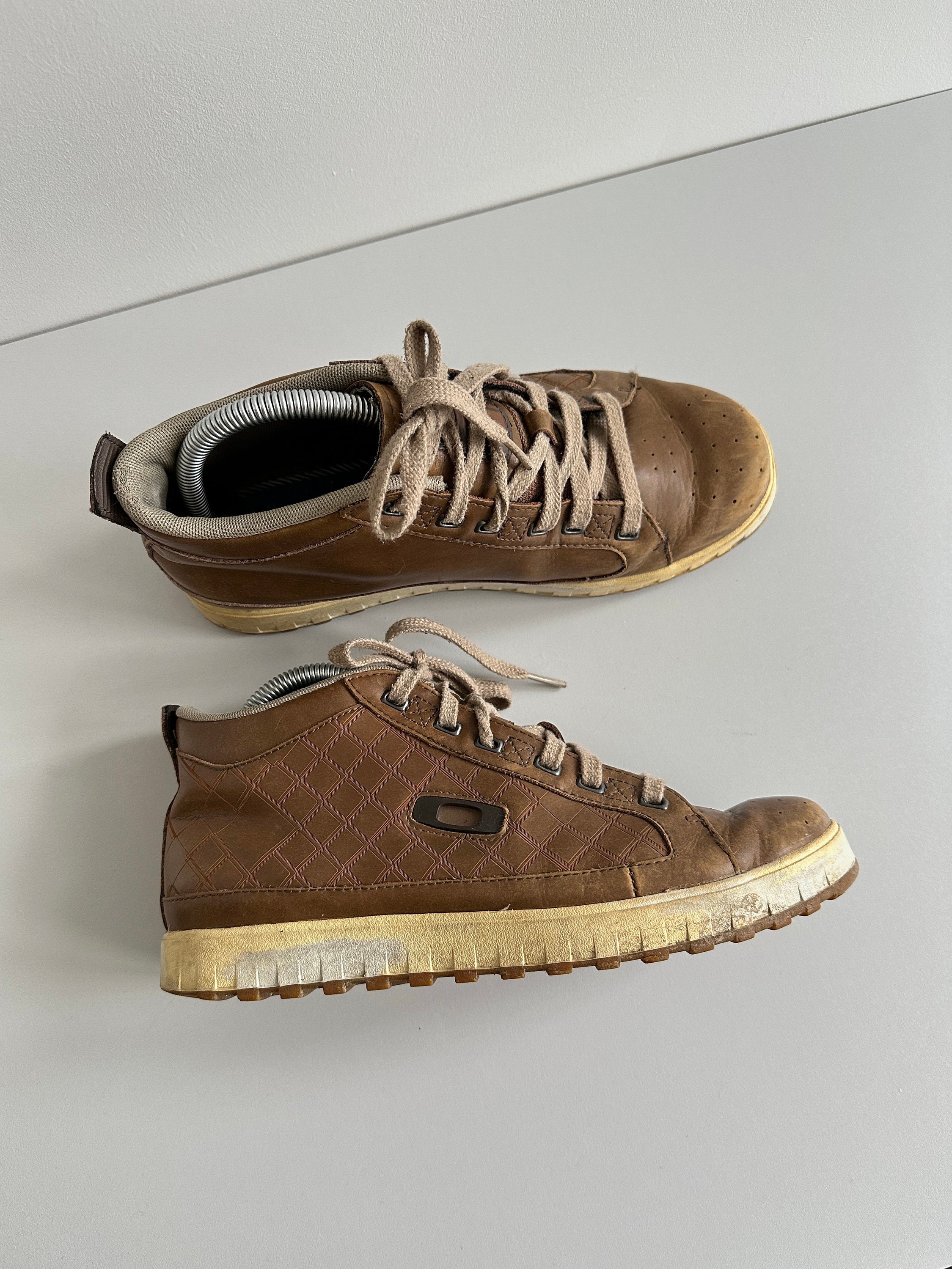 s*o様 archive oakley Leather LaceUp Short Vintage archive oakley Leather LaceUp ShortBoots Oakley Shoes - Etsy