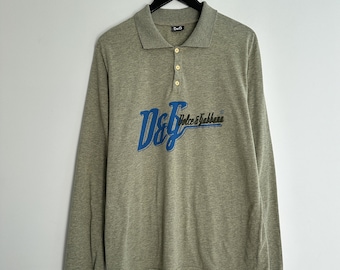 Vintage 90s Dolce Gabbana Logo Longsleeve Shirt