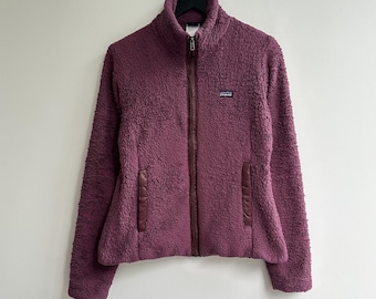Vintage y2k Patagonia Synchilla Fleece Full Zip Jacket pink
