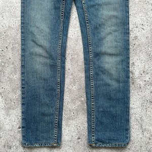 Acne Studios Skinny Blue Denim Pants Jeans 26x32 image 9