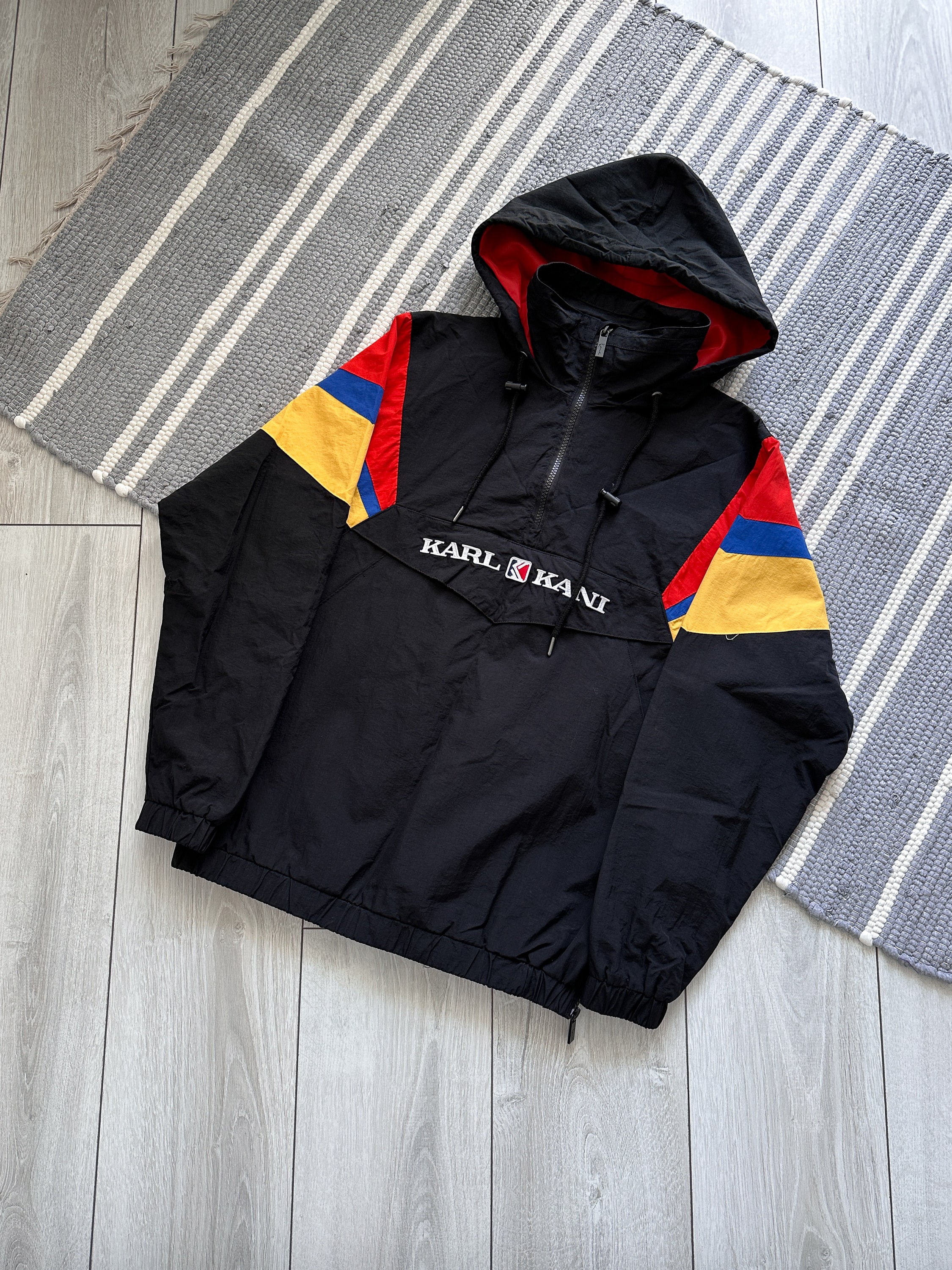 Vintage Karl Kani Half Zip Nylon Jacket
