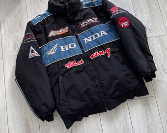 Vintage Honda Racing Bomber Heavy Jacket