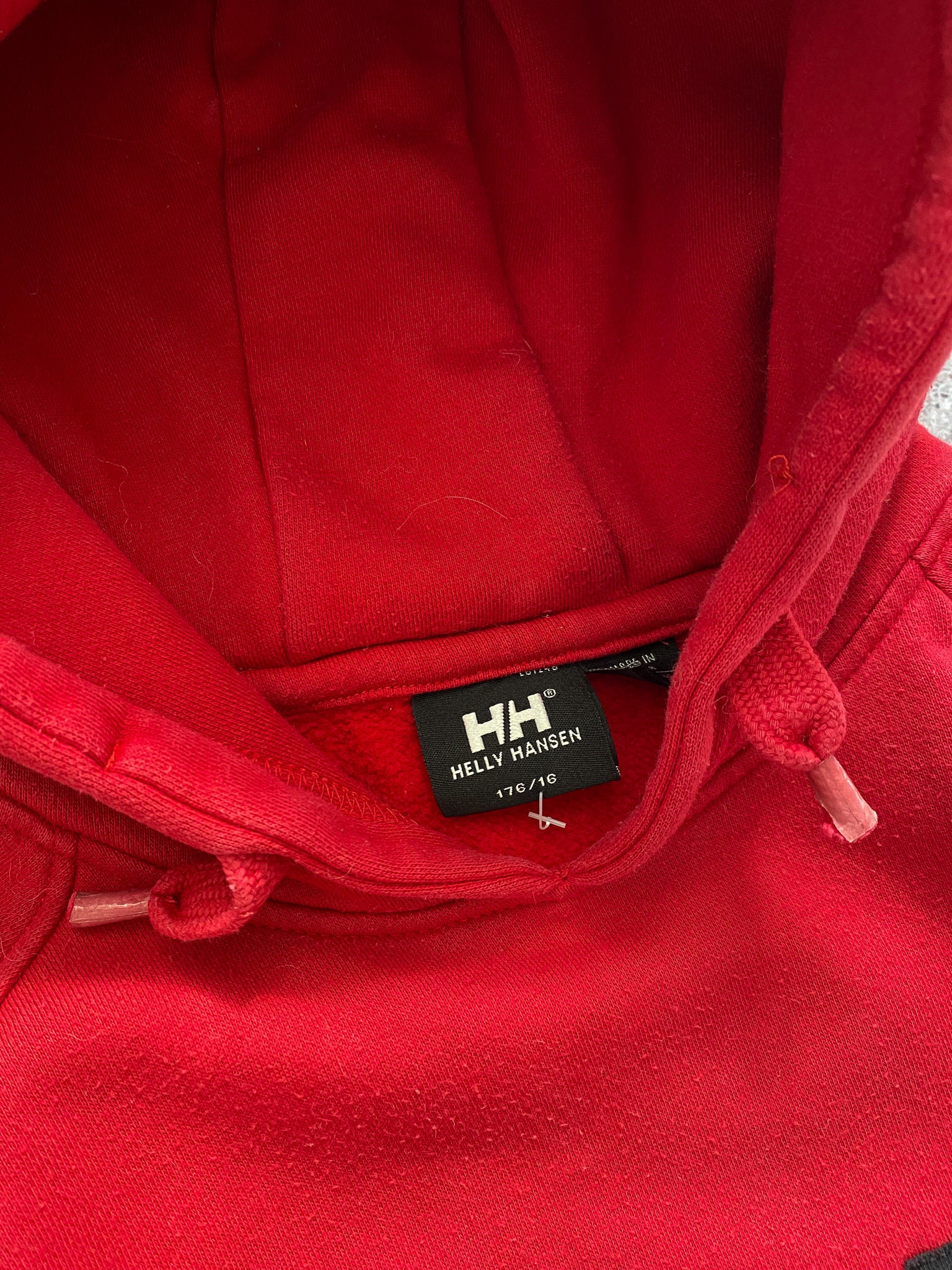 Helly hansen red hoodie clearance