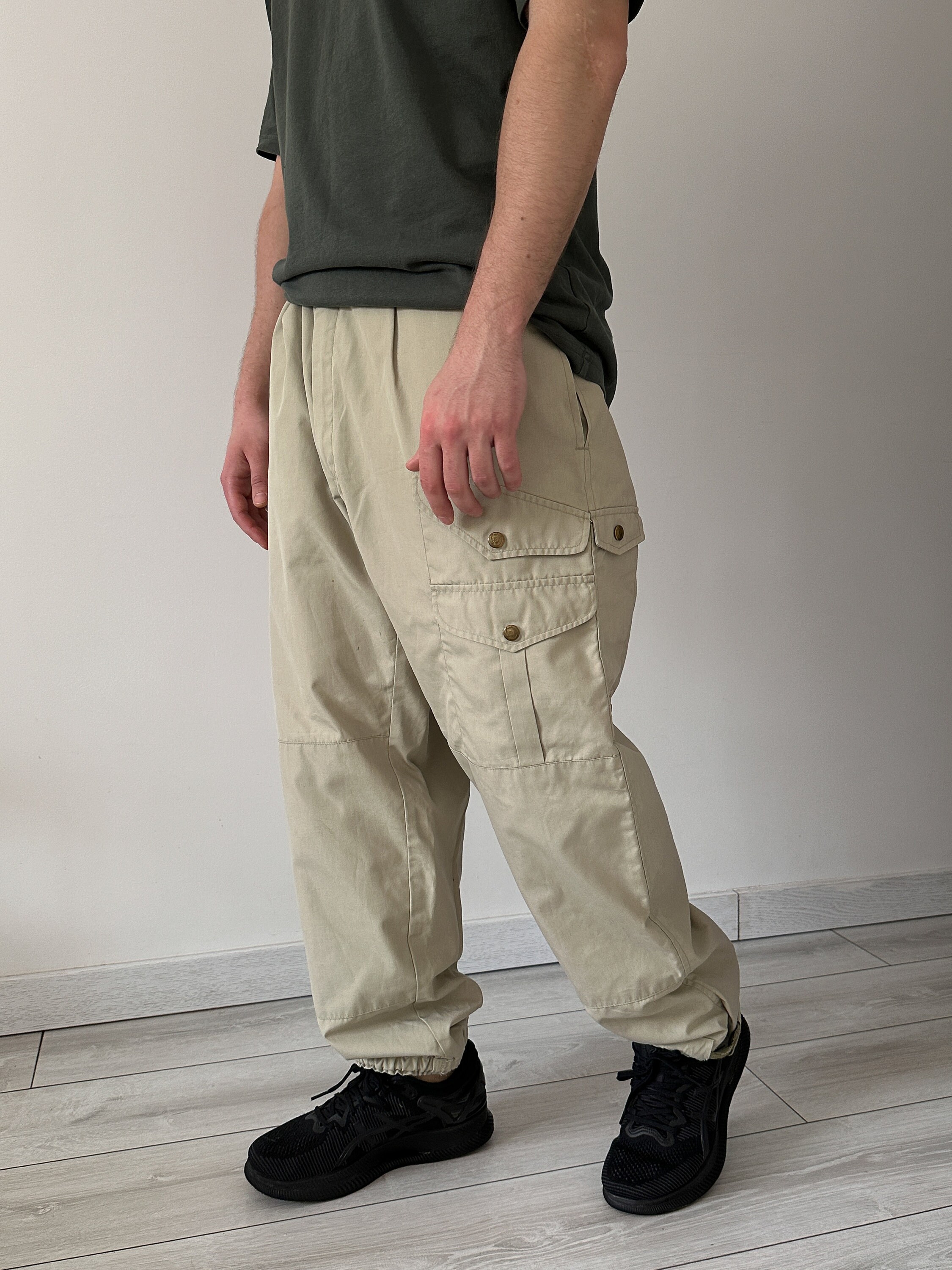 Vintage Fjallraven Cargo Outdoor Pants Beige - Etsy