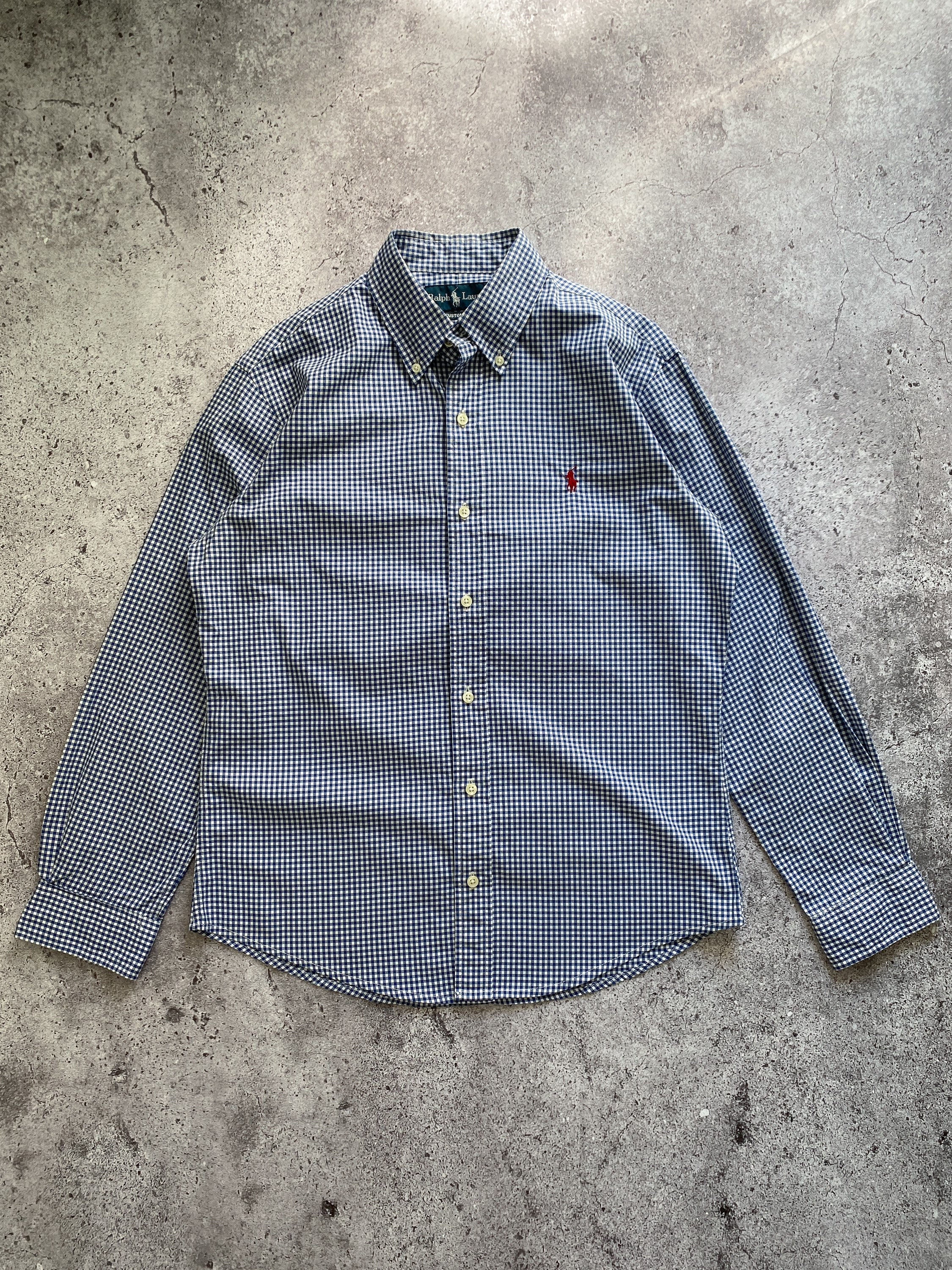 Chemise vintage vert mousse, chemise boutonnée des