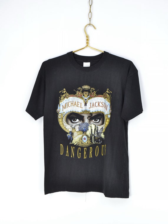 1992 RARE Vintage Michael Jackson Dangerous Tour T