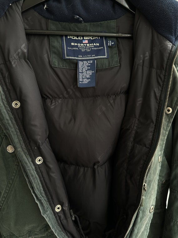Vintage Polo Sport Ralph Lauren Puffer Parka Jacket - Etsy