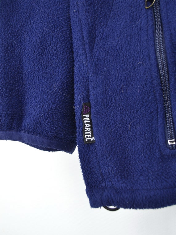 90s Vintage The North Face Polartec Fleece Hoodie… - image 8