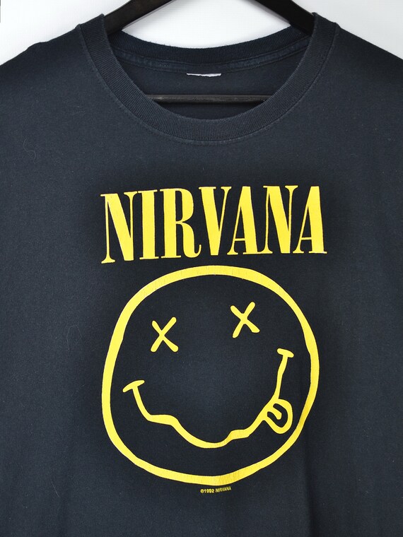 nirvana t shirt flower sniffin