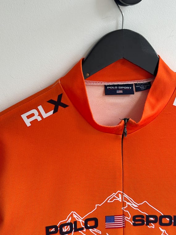 Vintage 90s Polo Sport Ralph Lauren Cycling Jersey Size L Men's - Etsy