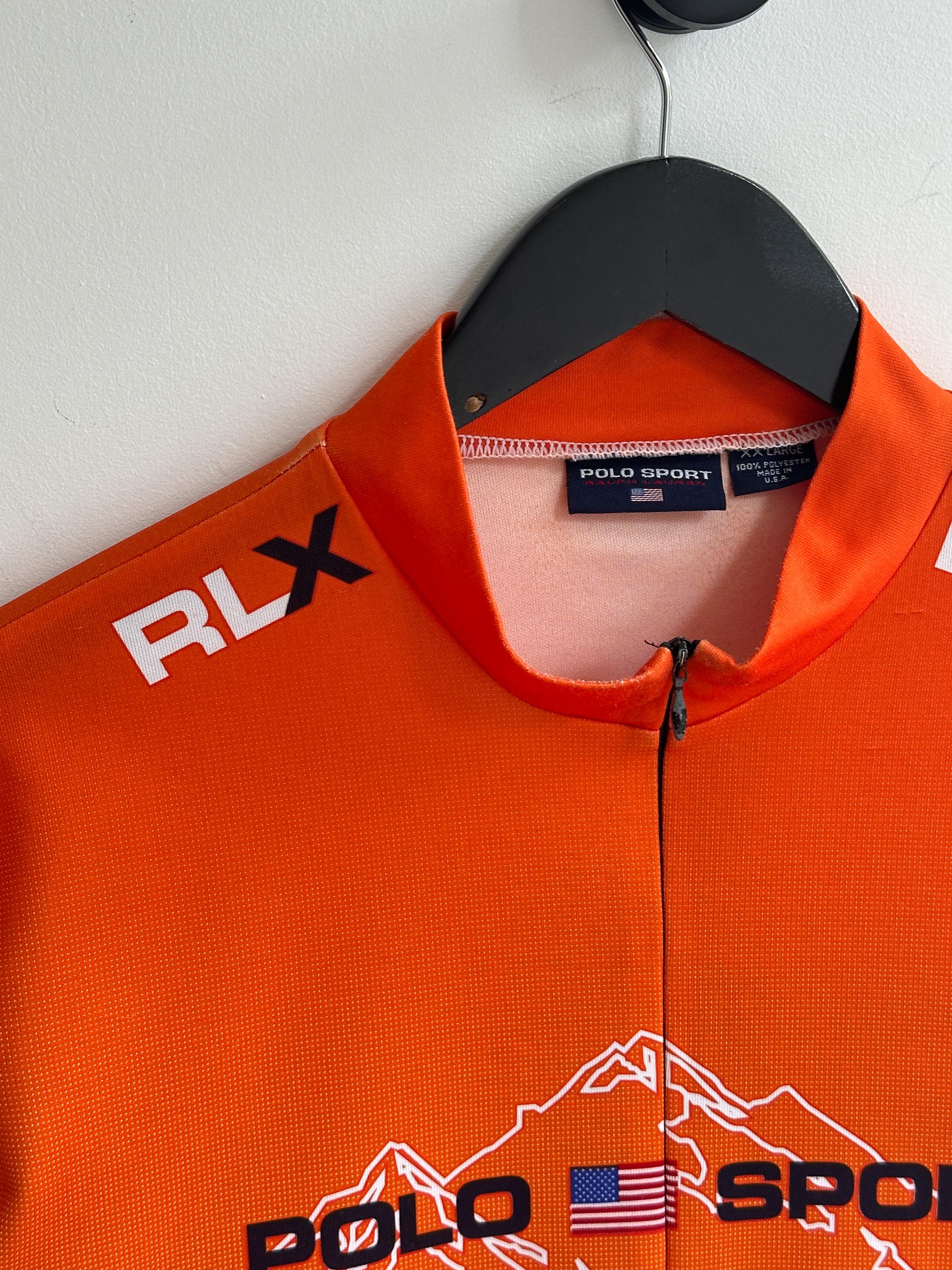 Vintage 90s Polo Sport Ralph Lauren Cycling Jersey Size L Men's - Etsy