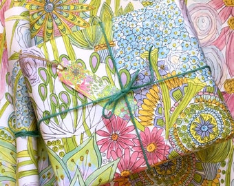 Wrapping Paper, Gift Wrap Paper, Recycled Wrapping Paper, Bohemian Boho Birthday, Decoupage Paper, Book Bing Craft Paper, Hippy Birthday