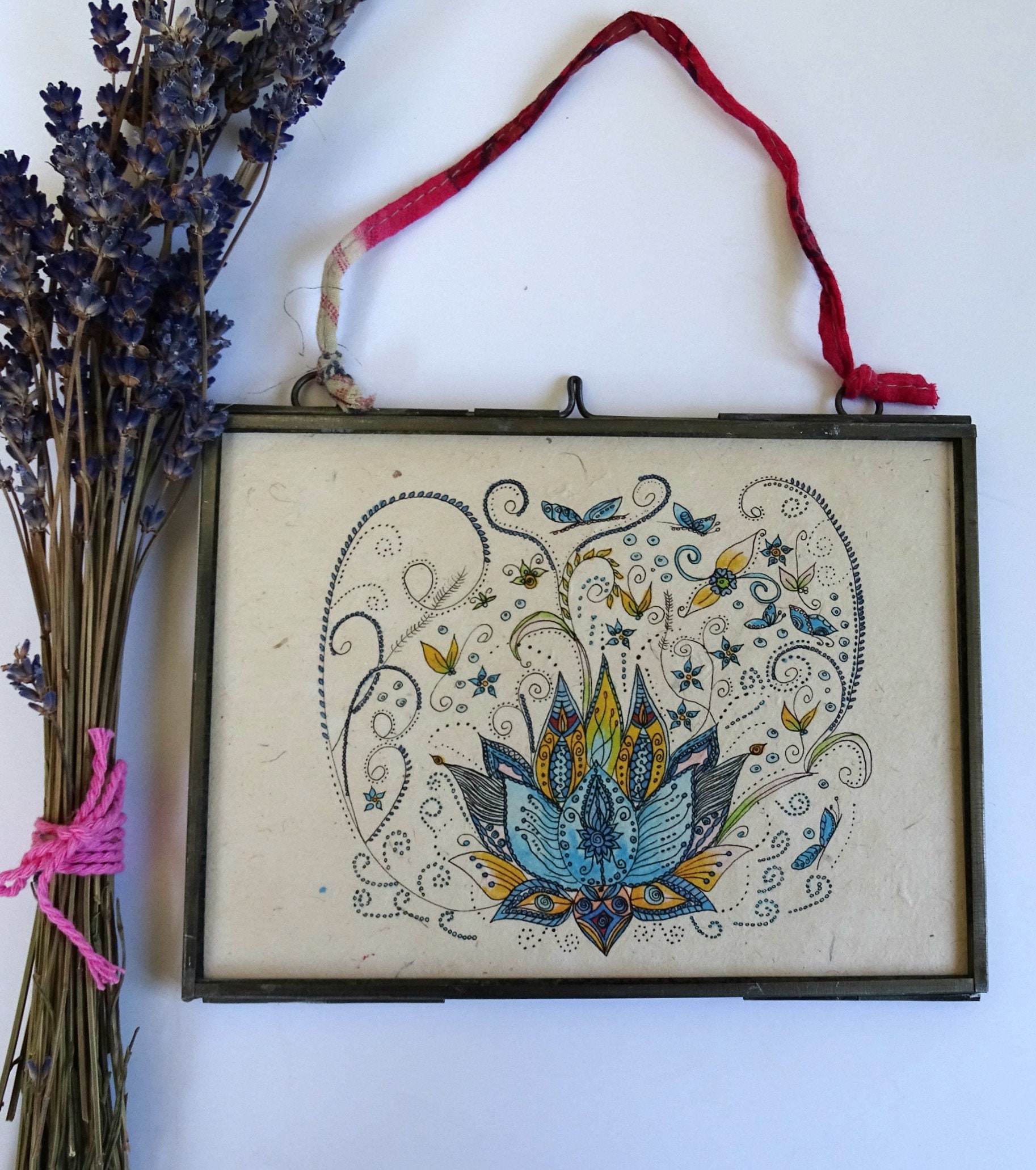 Lotus Flower Art Print Boho Wall Art Blue Lotus Flower Drawing Spiritual Print Yoga Room Decor Lotus Flower Art Print Boho Wall Art Blue Lotus Flower Drawing Spiritual Print Yoga Room Decor