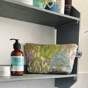 Handmade Makeup Bag Bohemian Make-up Bag Abstract Art - Etsy UK