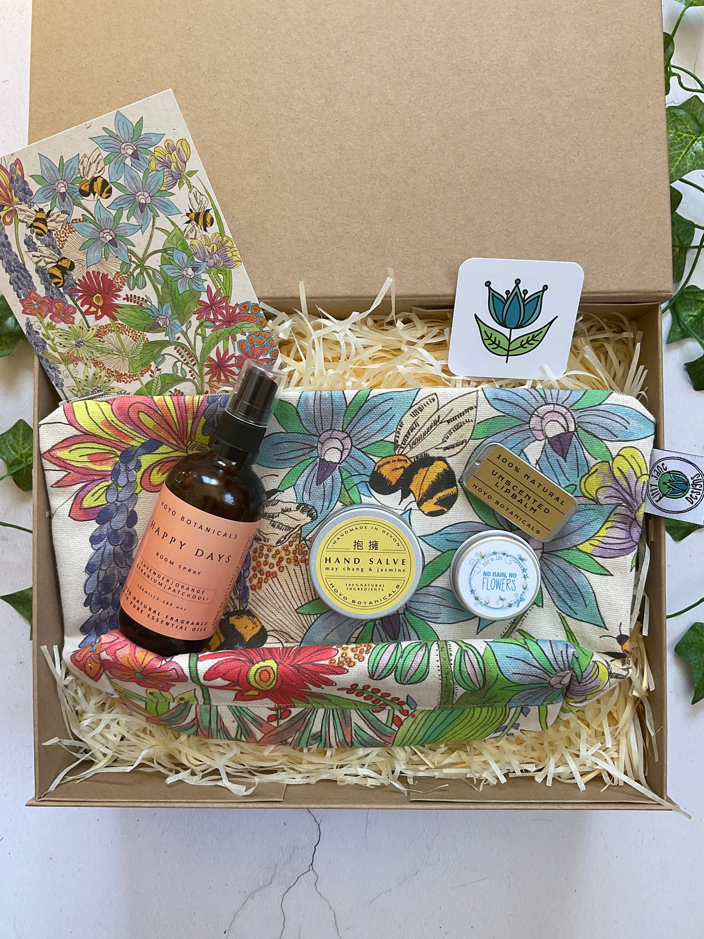 Natural Beauty Hamper Beauty Gift Hamper Bee Themed Gift Etsy