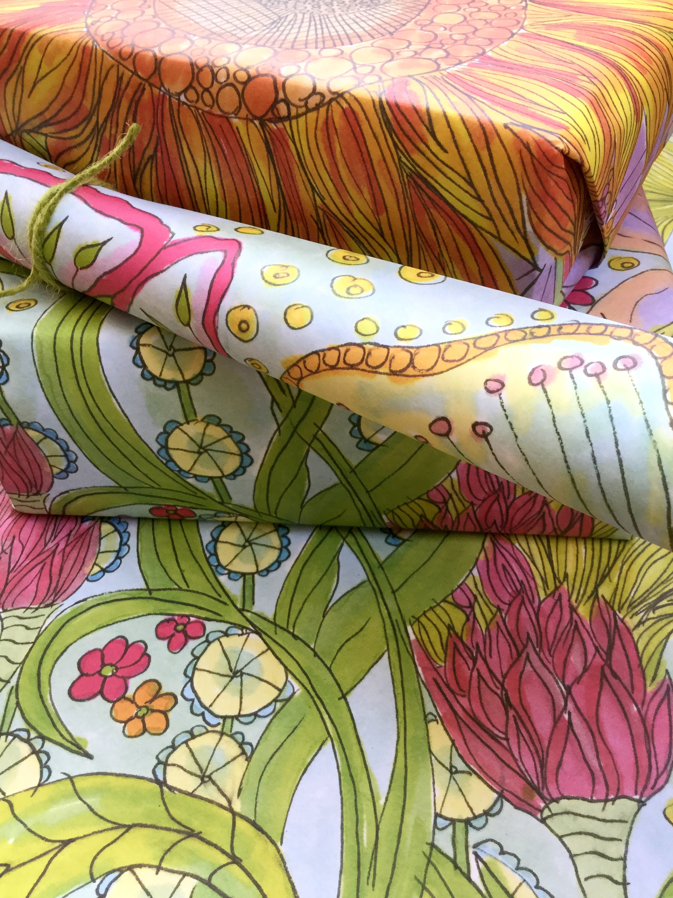 Wrapping Paper, Sunflower Wrapping Paper