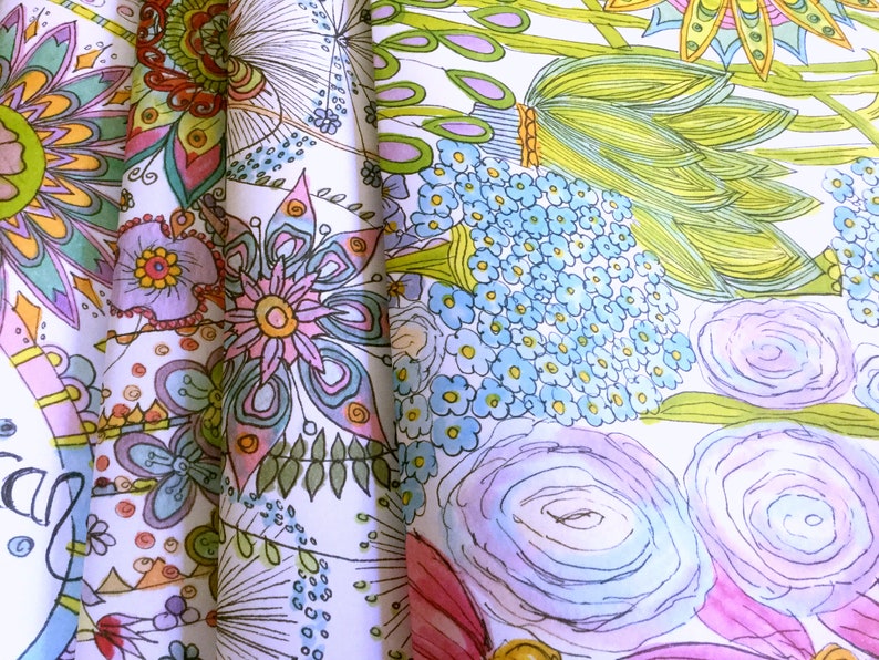 Emballage cadeau recyclé : art floral bohème, papier respectueux de l'environnement image 7