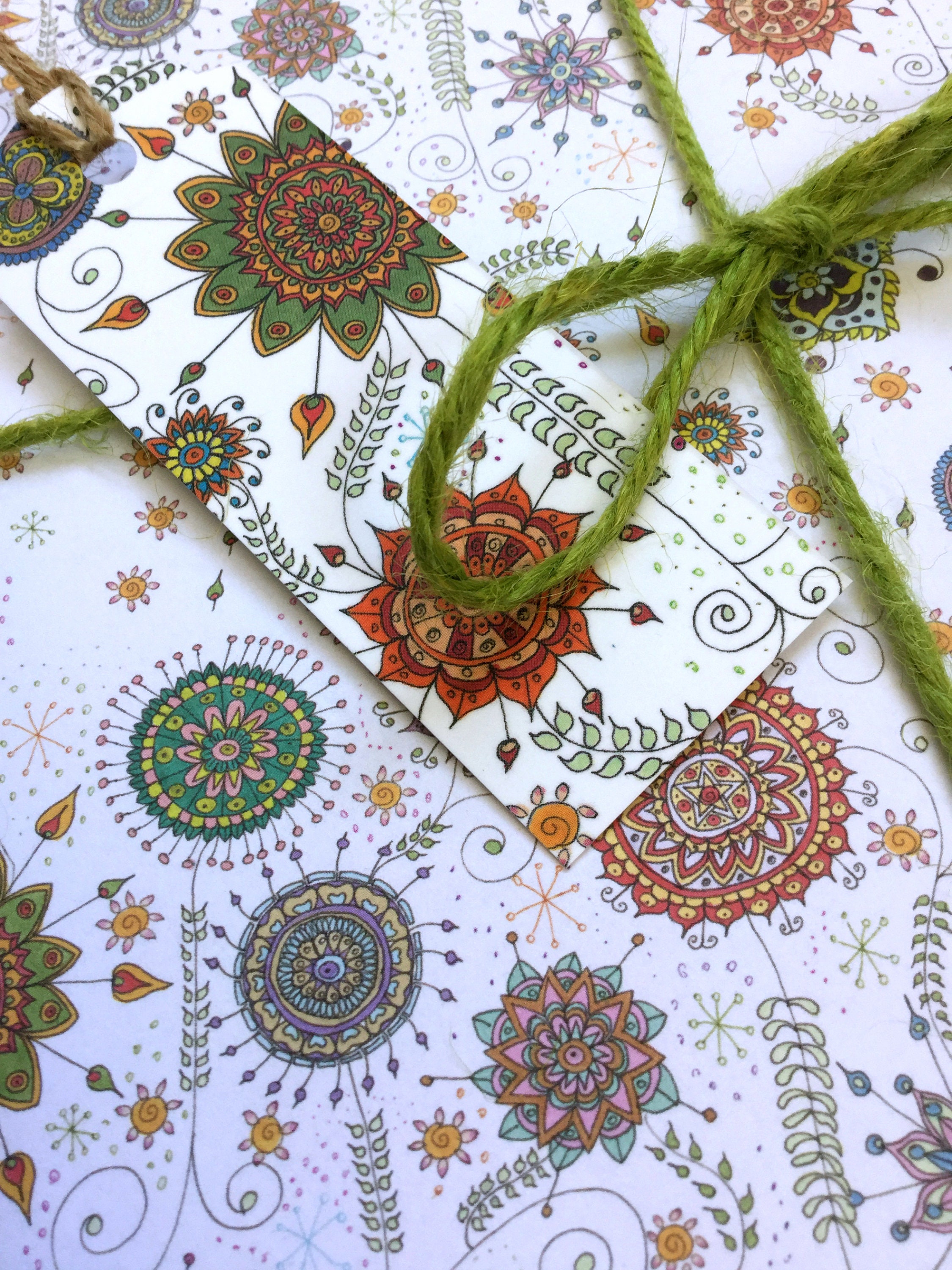 Handcrafted Mandala Art Envelope 50 main image 1