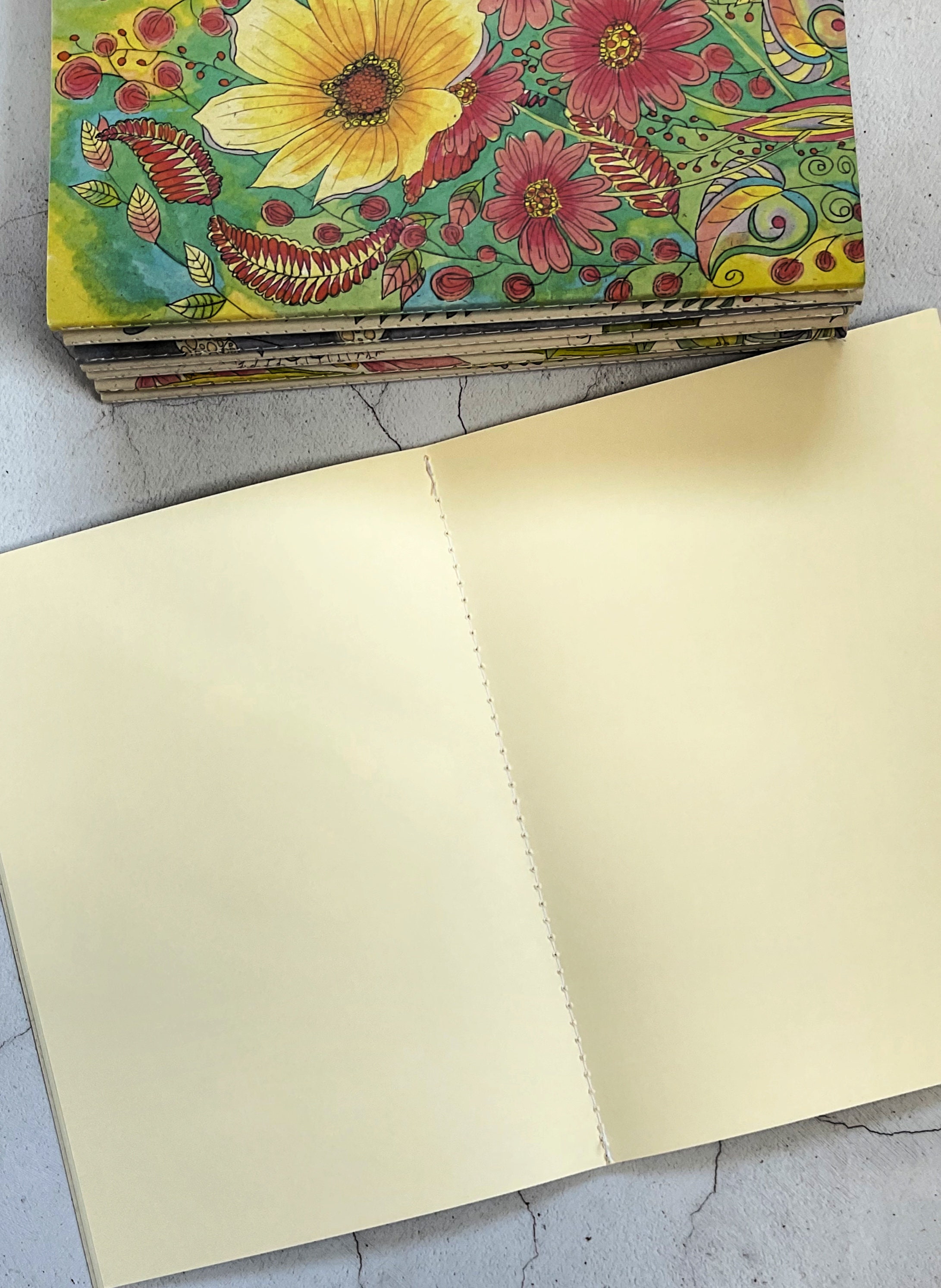 A5 HandStitched Notebook Recycled Ladybird Notebook Indian Etsy