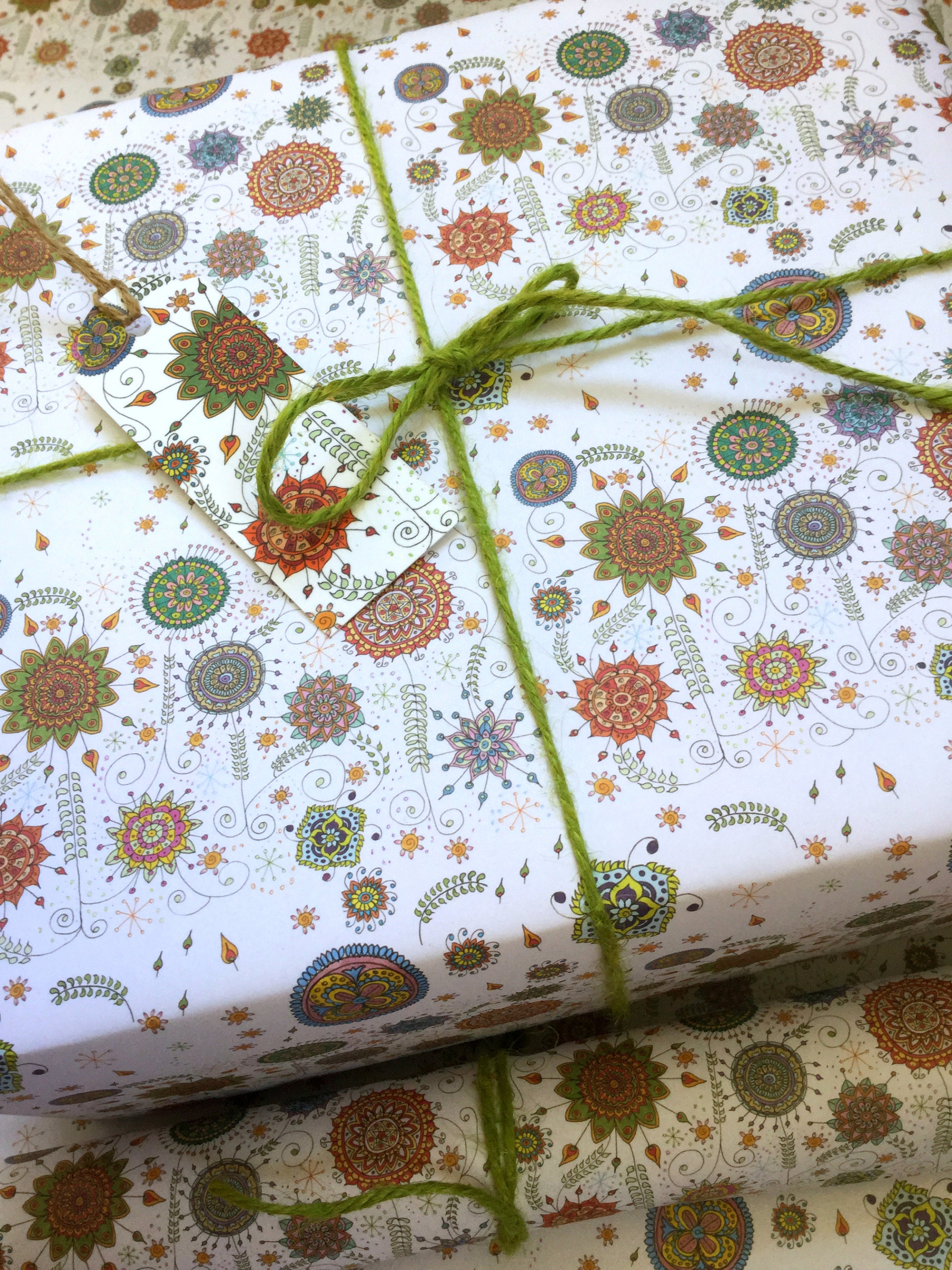 Handcrafted Mandala Art Envelope 50