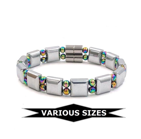 Natural Rainbow Hematite Bracelet - Buy your Jewelry Online Now at Khajiit  Wares™