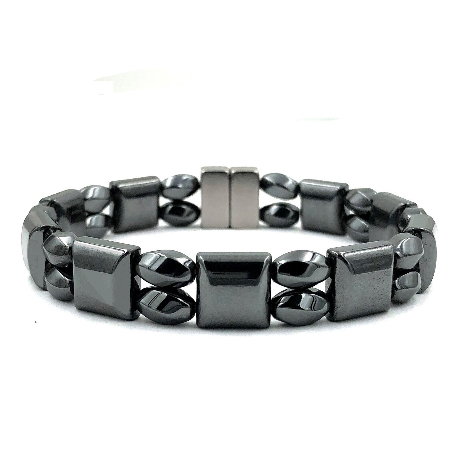 Energy Bracelet Powerful Hematite Therapy Bracelets Etsy