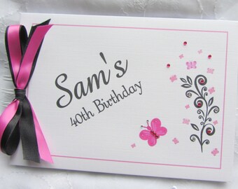 40th birthday album etsy
