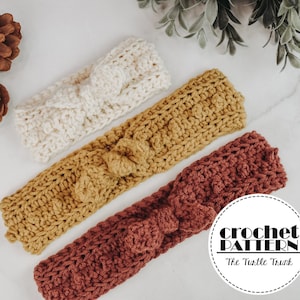 Skinny Picot Headband Crochet Pattern - Easy Crochet Headband Pattern - Digital Download