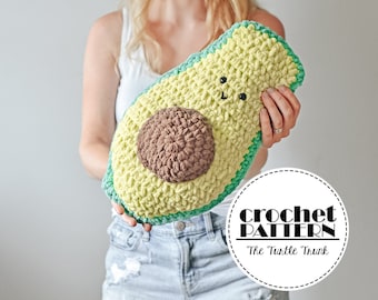 Avocuddler Mini Crochet Pattern, Crochet Avocado Pattern, Digital Download